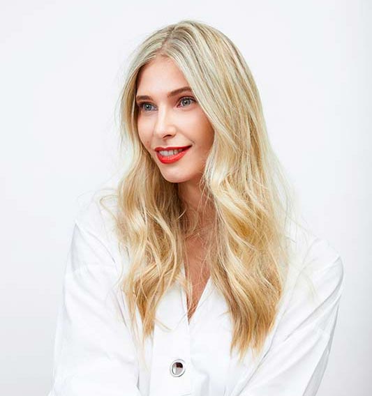 Blonde highlights and babylights