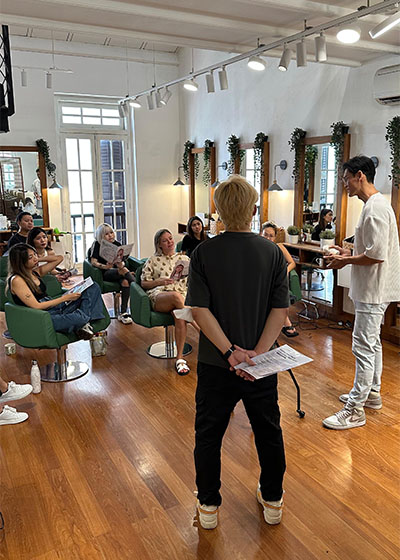 Love Hair's training course