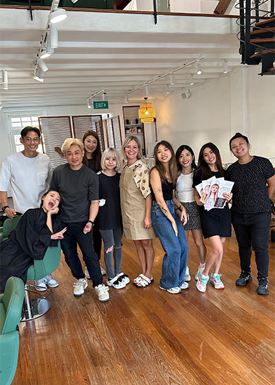 Love Hair team training