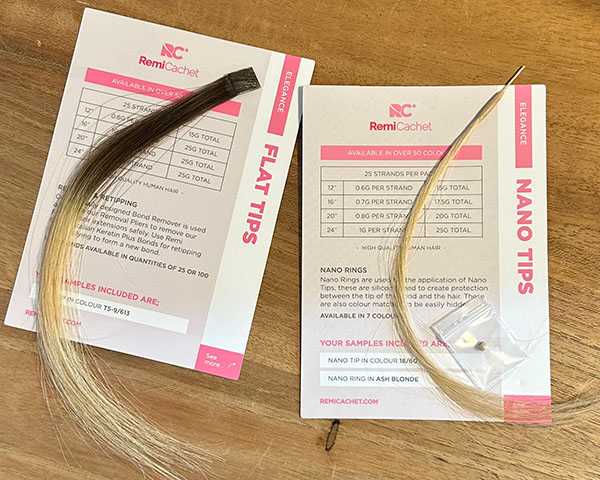 Flat Tips & Nano Tips Hair Extensions